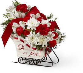 The FTD Holiday Traditions Bouquet from Victor Mathis Florist in Louisville, KY